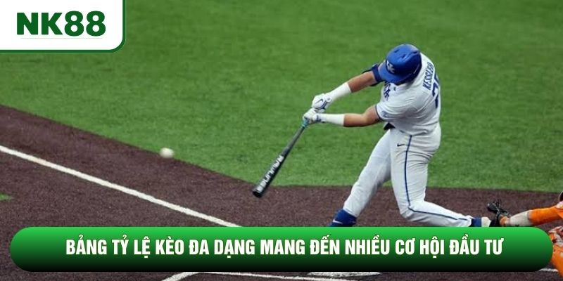 Bảng tỷ lệ kèo đa dạng mang đến nhiều cơ hội đầu tư Bảng tỷ lệ kèo đa dạng mang đến nhiều cơ hội đầu tư