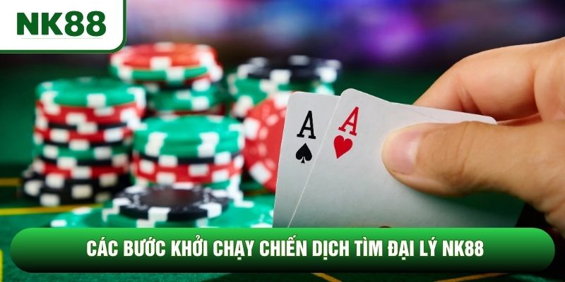 Các bước khởi chạy chiến dịch tìm đại lý NK88