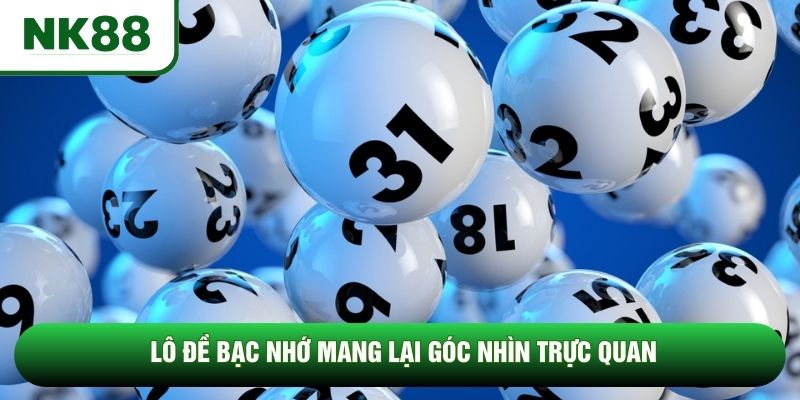 Lô đề bạc nhớ mang lại góc nhìn trực quan Lô đề bạc nhớ mang lại góc nhìn trực quan