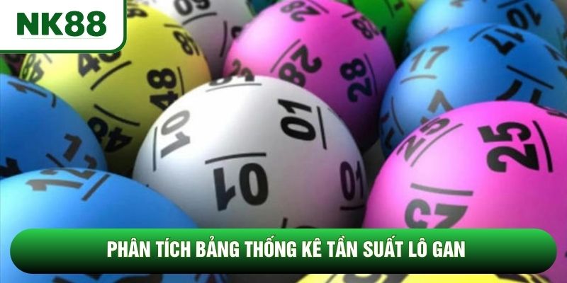 Phân tích bảng thống kê tần suất lô gan Phân tích bảng thống kê tần suất lô gan
