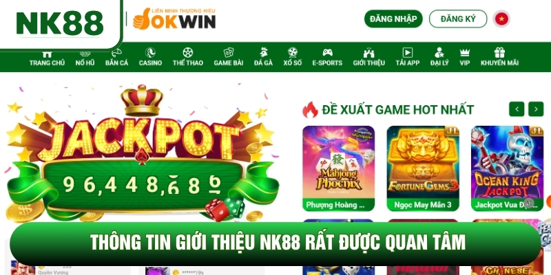 Thông tin giới thiệu NK88 rất được quan tâm